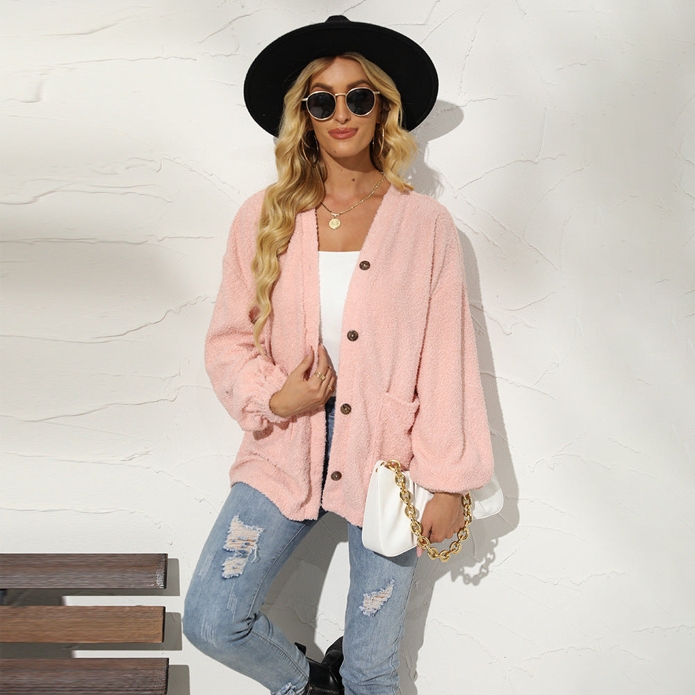 CARDIGAN PELUCHE DOUCEUR